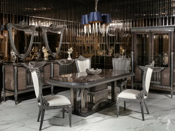 Queen Yemek Odası Takımı-Mt Luxury Mobilya- (1)