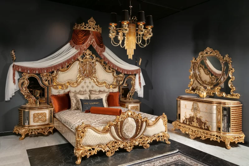 Şehzade Yatak Odası Takımı - My Luxury Klasik Mobilya
